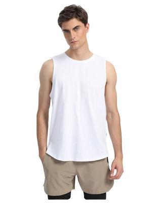 China Wholesale New Arrival Anti-pilling Cotton Spandex T-shirts Invest For Men's Leisure Tank Tops Custom Printing Mens Tank Tops for sale