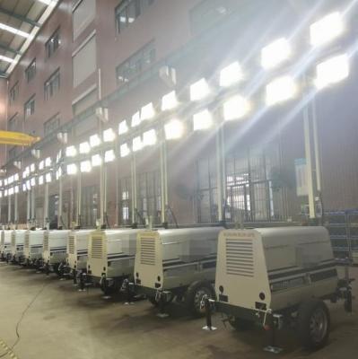 China Metal halide lamp light tower RPLT-6000 for sale