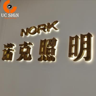 China 3D Retail Store Signage Outdoor Advertising Sign Backlit Stainless Steel LED Channel Letter Sign for sale