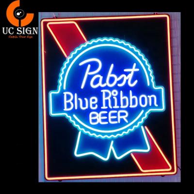 China Decorative Buildings Maker Bar Nightclub Drinks Flex Neon Light Sign Custom Wine Led Beer Neon Sign for sale