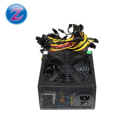 China Factory Price Manufacturer 1650W/1850W/2000W 80plus 110v 120v 220v Atx Computer Desktop Power Supply for sale