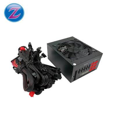 China Desktop PSU Race 8 Gpu 80 Switch Gold 1600W 1800W Atx Power Supply Plus 220v for sale