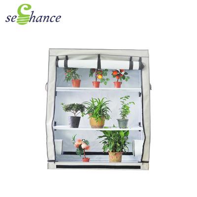 China Easily Assembled Indoor Plants Growing Kit Grow Tent In Garden Greenhouses Grow Tent Complete Kit for sale