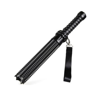 China Mace Tactical Rechargeable Self Defense Outdoor Telescopic Police Bat Military Led Flashlight for sale