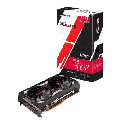 China Wholesale Gaming RX5700XT GDDR6 256bit Workstation Graphics Card Desktop Graphics Cards RX 5700 XT 8G for sale