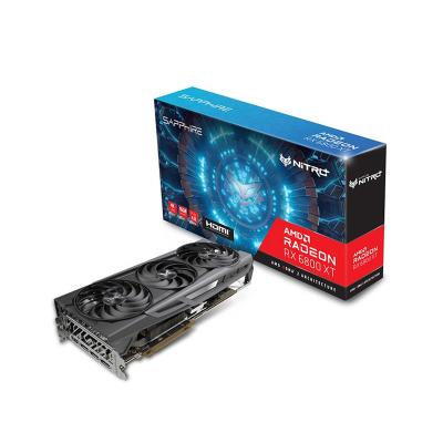 China Best Selling Super Workstation Video Card 256bit GDDR6 Platinum OC Graphics Card Radeon RX 6800 XT 16G GDDR6 OC Workstation for sale