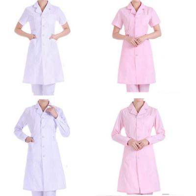 China Cheap Hot Selling Lab Coat Work Wear Nurse Uniforms Hospital Scrubs Single Top Eco - Friendly for sale