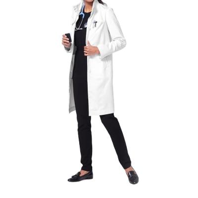 China Professional Unisex Eco-friendly Lab Coat With Funnel-Neck Collar Hot Sale Work Wear Nurse Uniforms Hospital Scrubs For Doctor for sale