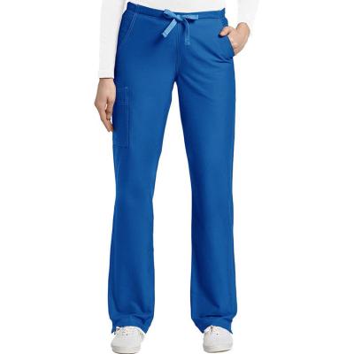 China Women's Cordon Duty Cargo Scrub Pant /Hospital Uniforms Customization Medical Scrub Nurse Uniform B8033 for sale