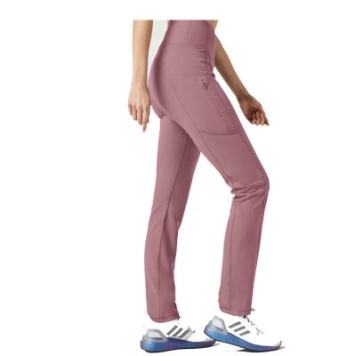 China Medical Hospital Work Uniform Work Wear Female Stretch Cable Ultimate Yoga Jogger Pants for sale