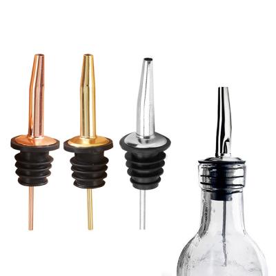 China Custom Barware Circulating Pourer Stainless Steel Viable Liquor Spirit Wine Pourer for sale