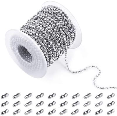 China Fabric Curtain / Shutters Fashion Good Quality Metal Stainless Steel Bead Ball Chain On Roll for sale