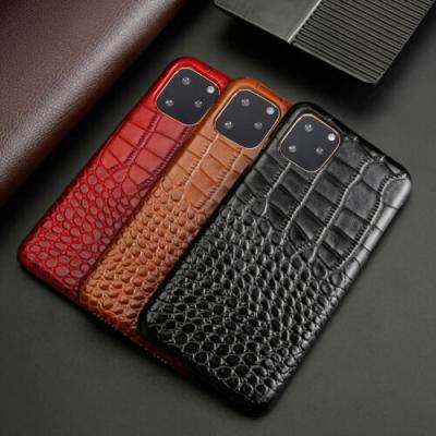 China Fashion element Genuine Leather Classic Customized Cell Cover For iPhone 12 Pro Max for sale