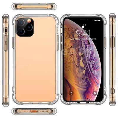 Cina TPU trasparente a prova di urti Coperchio per cellulare personalizzato per iPhone 11 Pro Max in vendita