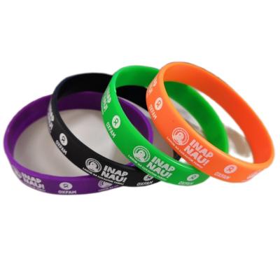 China Custom Waterproof Eco Friendly Soft Silicone Rubber Rfid Promotional Wristband Wristbands Good For Event Wristbands NFC Festival for sale