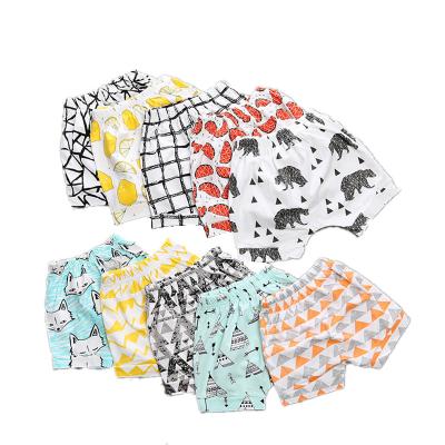 China Kids Summer Clothing Children Cartoon Breathable Cotton Pants Shorts Boys Outfits Baby Panties for sale