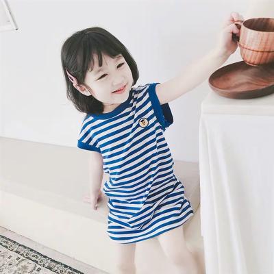 China Cotton Sustainable Kids Dress High Quality Kids Dresses For Girls Shirt Dress Babies for sale