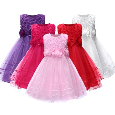 China Wholesale Toddler Fashion Sleeveless Viable Dresses Babies Dress Kids Dress For Kids for sale