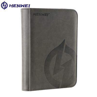 China Customized Waterproof and Dustproof Trading Card Protector Binder with Zipper PU Leather Display Book Wedding Album Music for sale