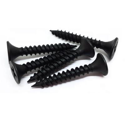 China M3.5 1000PCS Spot Box Black Gray Phosphted Fine Coarse Thread Drywall Flat Screw for sale