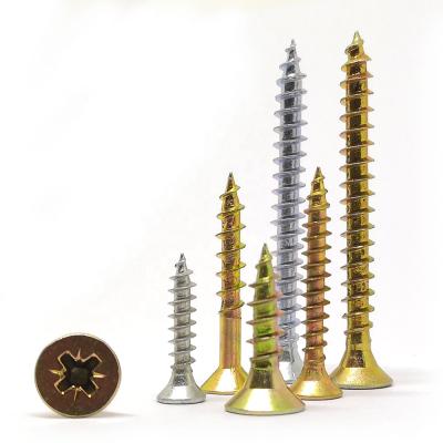 China Good Anti - Corrosion Ability High Hardness Stainless Steel Chipboard DIN7505 Screw for sale