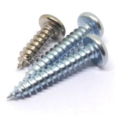 China Good Capacity Anti - Corrosion M3 Round Head Tapping Screws m1.2 Black Carbon For Plastic for sale