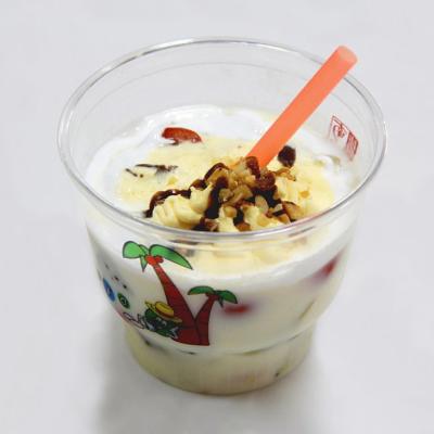 China Single Wall 360cc Clear Disposable Ice Cream Cup For Dairy Jelly Parfait And Le Parfait for sale