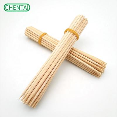 China Hot Selling Easily Cleaned Products Marshmallow Roasting Sticks Wooden Bamboo Skewer 15cm 30cm Round 40cm 50cm 60cm 70cm 90cm 36inch for sale