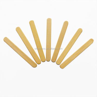 China Sustainable Bamboo Ice Cream Skewer / Spoon for sale