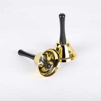 China North Fast Delivery High Quality Metal Amercia Hand Bell Service Ring Bell For Hotel Restaurant Wedding Event Use for sale