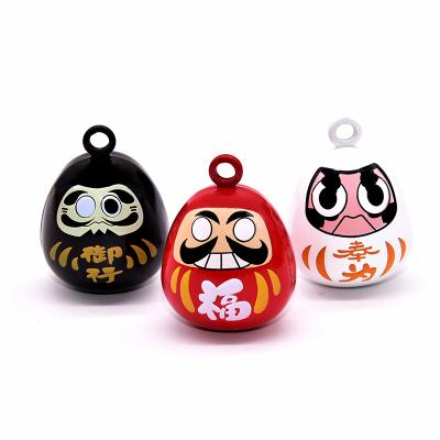 China New Europe Decorative Small School Bag Bells Metal Brass Chime Jingles for sale