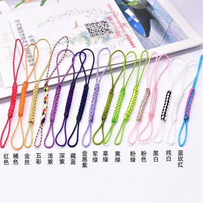 China Colorful Double Braided Bell Arming Rope Moderate Spot Goods Acessory Jewelry for sale