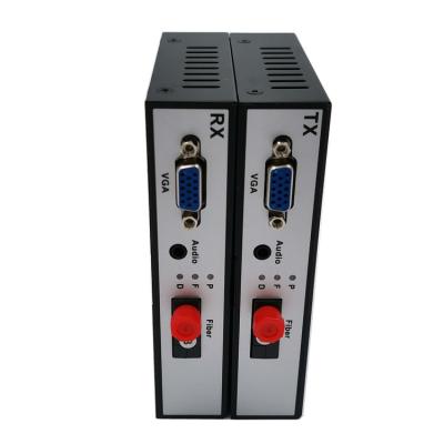 China FTTP Fiber Optic Converter VGA Multiplexer 1CH Audio Video + Data + Fiber Audio Video Port. Single fiber for sale