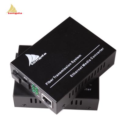 China CCTV IP Camera Fiber Optic 10/100M Single Fiber Media Converter SC TP-LINK Compatible TL-FC111B ATD-A/B1100-SS for sale