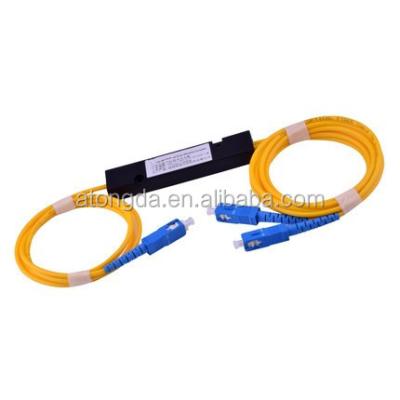 China FTTH FTTH FBT 1x2 Dual PLC Fiber Optic Splitter Window Coupler for sale