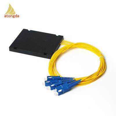 China Telecommunication GPON EPON OLT ONU System SC/FC UPC ARP 1X16 PLC Splitter Fiber Optic Splitter Box for sale