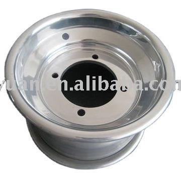 China Aluminum ATV Parts 8 Inch Rolled Edge Aluminum Alloy Rims for sale