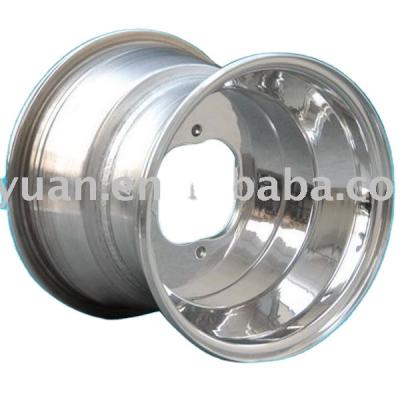 China ATV Parts 9x9 ATV Aluminum Alloy Standard Turned Polished Rims for sale