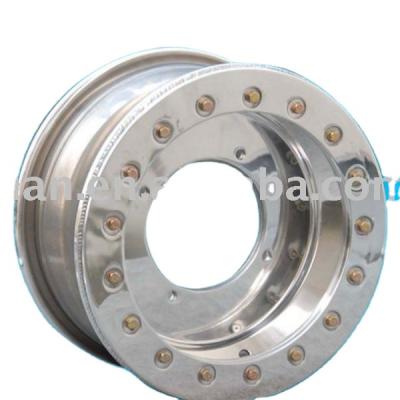 China Aluminum Chinese ATV Parts Aluminum Alloy Beadlock Polished Turned Wheel for sale