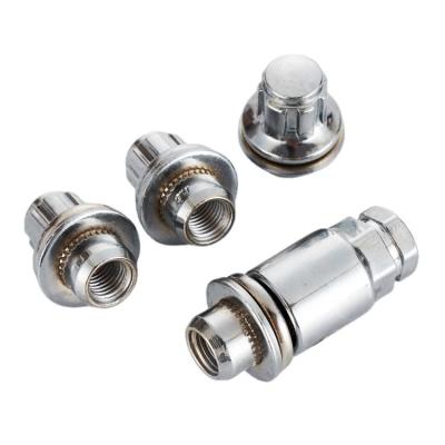 China M12*1.5 steel car tire lock tire key nut remover anti-theft key nut for toyota car accessories tire nut and bolt manufacture for sale