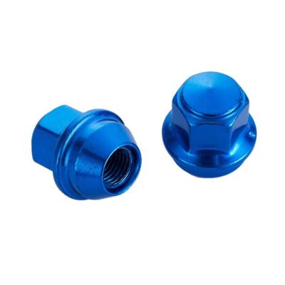 China Factory Direct Sales ACPA1012DXA Steel Blue M12*1.5 Steel Fasten Nut Tire Accessories Car Wheel Nut Durable for sale