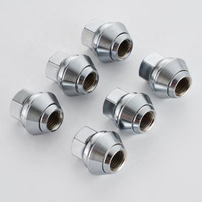 China Steel Factory Hot Sells Wheel Bolts For Ford M12*1.5 Alloy Steel With Fittings For Car Wheel Nuts Silver for sale