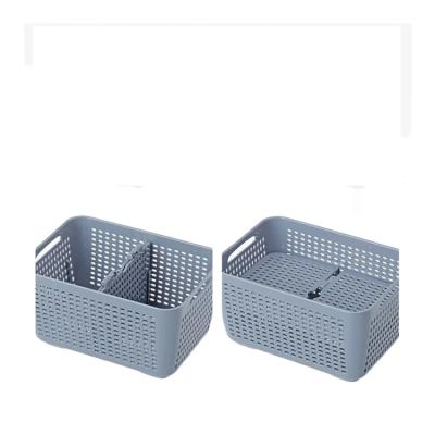 China Dropshipping plastic storage box viable plastic transparent refrigerator kitchen storage box for sale