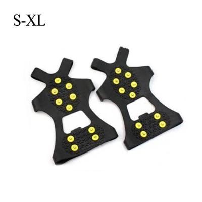 China Non-slip Gripper Spike Rubber Shoes With Spikes Mat Spikes For Rubber TPR Ice Rubber Dropshipping for sale