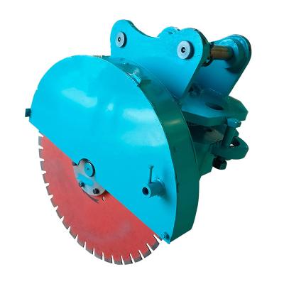 China Machinery Repairs Workshop High Speed ​​Rock Cutter Circular Bracket Diamond Rock Saw Excavator Granite Cutter Stone Cutters On The Excavator for sale