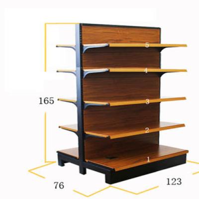 China JIAMEI Retail Store Rack Double Sided Supermarket Shelf Gondola Shelving for sale