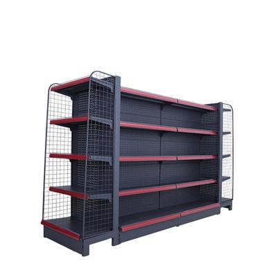 China JIAMEI Single Sided 5 Layers Grocery Display Racks /Shelves For General Grocery Supermarket Shelf Gondola Shelving for sale