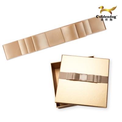 China Eco-friendly Mafolen OEM Custom Pre-tied For Gift Box Ribbons Bows Satin Ribbon Wrapping Bow for sale