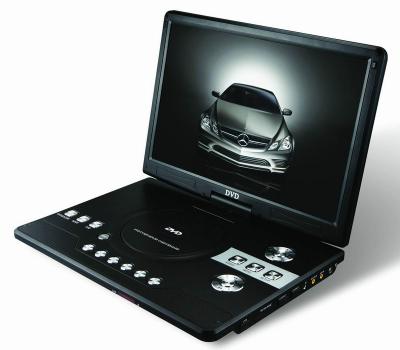 China 15.6 Inch Portable Car Dvd Players With Tv / Fm Radio, Usb.Sd Mmc Reader Card Cr-1560 for sale