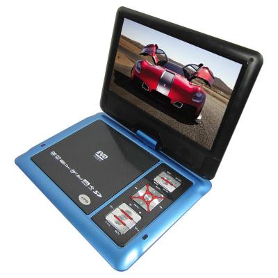 China Blue, Red, Black, Yellow Portable Cars Dvd Players With Rechargeable Lithium Battery, Tv / Fm Radio for sale